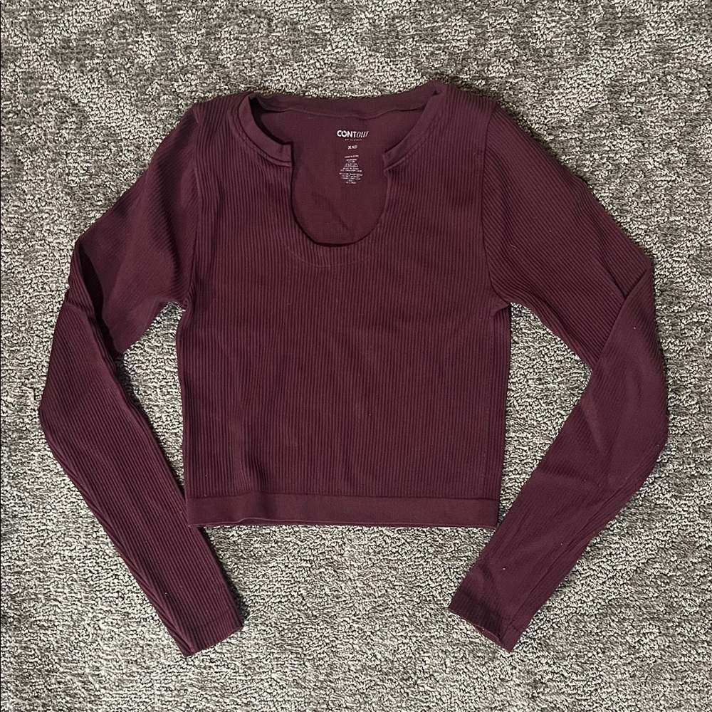 CONTour Burgundy Top xxs